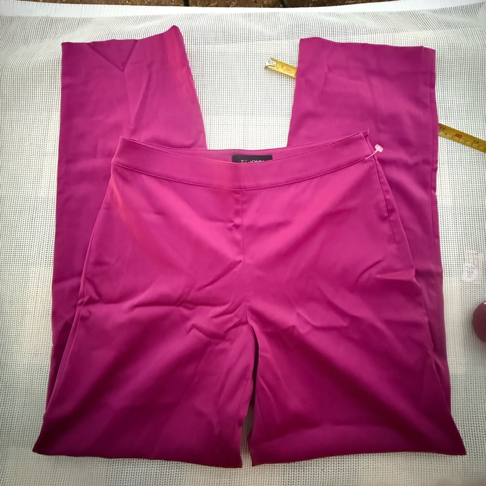 St.John Womens Size 4 Elegant Fuchsia Pants